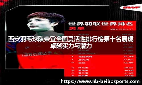 西安羽毛球队荣登全国灵活性排行榜第十名展现卓越实力与潜力